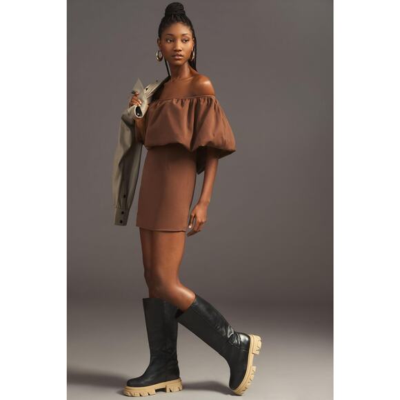 Nikita Mhaisalkar Off-The-Shoulder Bubble Dress - New - XS - Picture 1 of 6